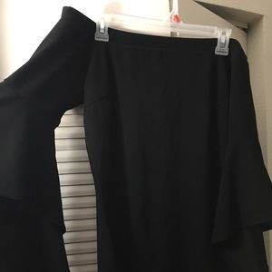 Black Off the Shoulder Dress